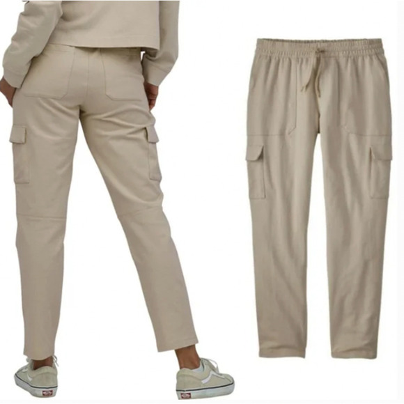 Patagonia Roaming Cargo Jogger Pants Cream - Picture 2 of 8